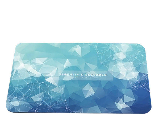 FAmILyLIFE 生活 硅藻泥快速吸水防滑腳踏墊 A-088-20 1kg, 幽藍寶石