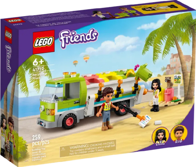 LEGO 樂高 好朋友系列, 資源回收車, 1盒