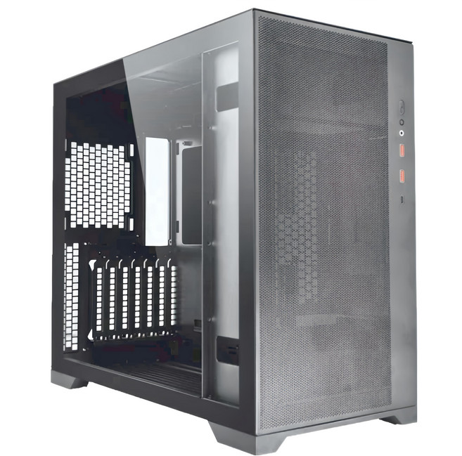 FSP 全漢 電腦機殼 45 x 22 x 40.8cm 黑色, CMT580B, 1個