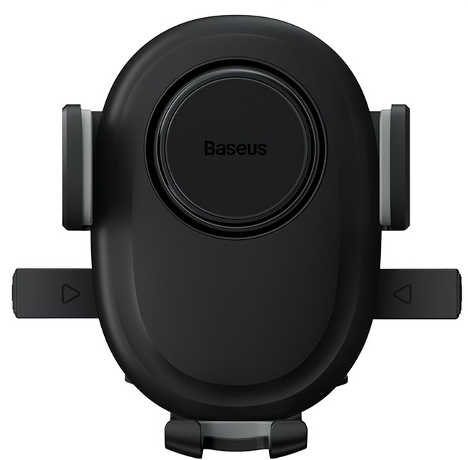 Baseus 倍思 極控Lite 夾持車載支架 吸盤版, 星曜黑, 1個