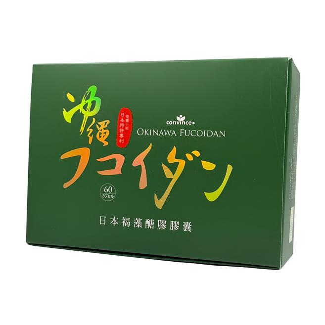 convince 康心 日本褐藻醣膠膠囊 全素, 60顆, 1盒