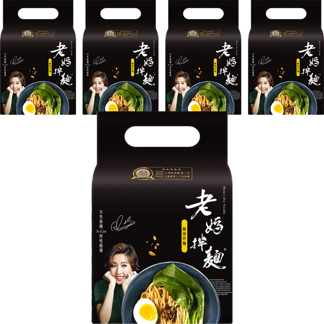 老媽拌麵 酸辣拌麵 134g, 20包