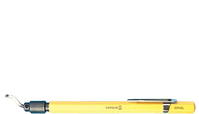 SHAVIV 筆型修邊刀 UB2000 黃色, 1個