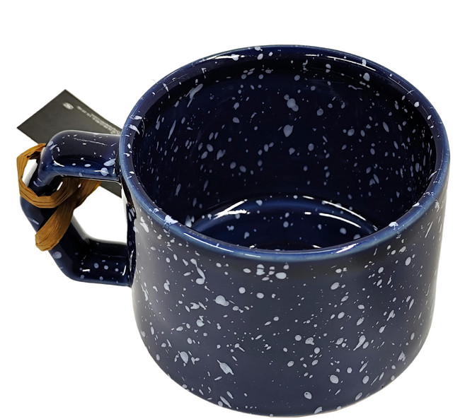 CHIPS mug. 疊杯 280ml, 潑墨藍白, 1個