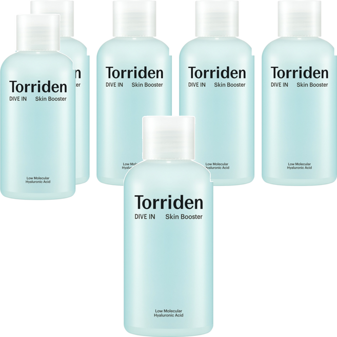 Torriden 台灣公司貨 5D微分子玻尿酸持久保濕精華液, 200ml, 6瓶