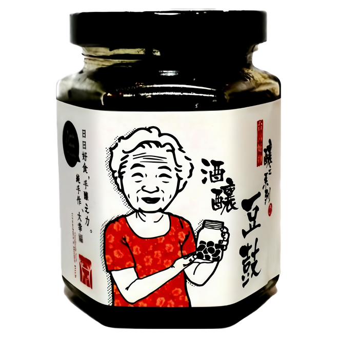 醬王殿 精選鳳梨酒釀豆鼓, 190g, 1罐