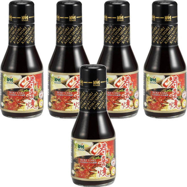 KOKUMORI 穀盛 壽喜燒醬, 260g, 5瓶