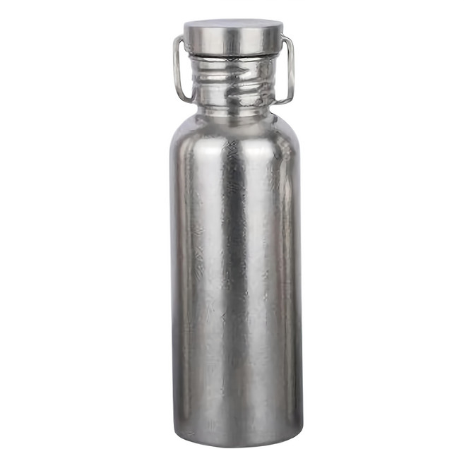TEMPEST 純鈦運動水壺 鈦晶款, 670ml, 1個, 鈦本色
