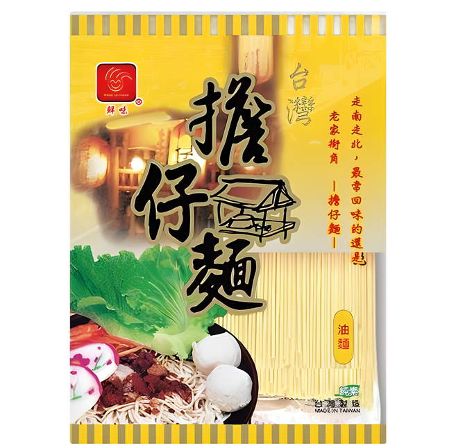 宏廣 擔仔麵系列 油麵, 1.2kg, 1包