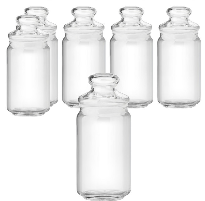 Ocean Glass 玻璃罐, 6個, 750ml