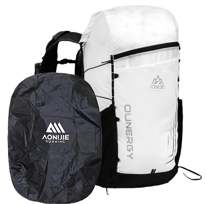 AONIJIE 奧尼捷 Clever V11 30L 登山背包 + 防雨罩套組, 白色