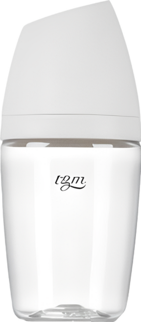 티지엠 트라이탄 쌀알 젖병, 퓨어화이트, 2개, 240ml
