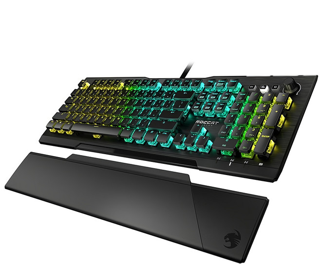 Roccat Vulcan TKL Pro 機械式電競鍵盤, 黑色, ROC-I2-5T2, 紅軸