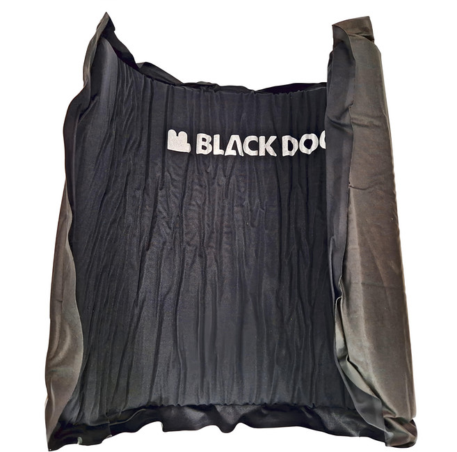 BLACK DOG 黑狗 自動充氣枕頭 BD-CQZ001 46 x 32 x 8.5cm 350g, 夜幕黑, 1個