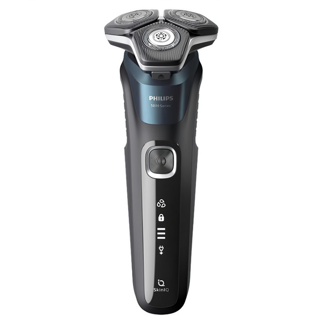 PHILIPS 飛利浦 5系列 旋轉式 電鬍刀 S5889/60 SkinIQ 3刀頭 乾濕兩用 60 min run time