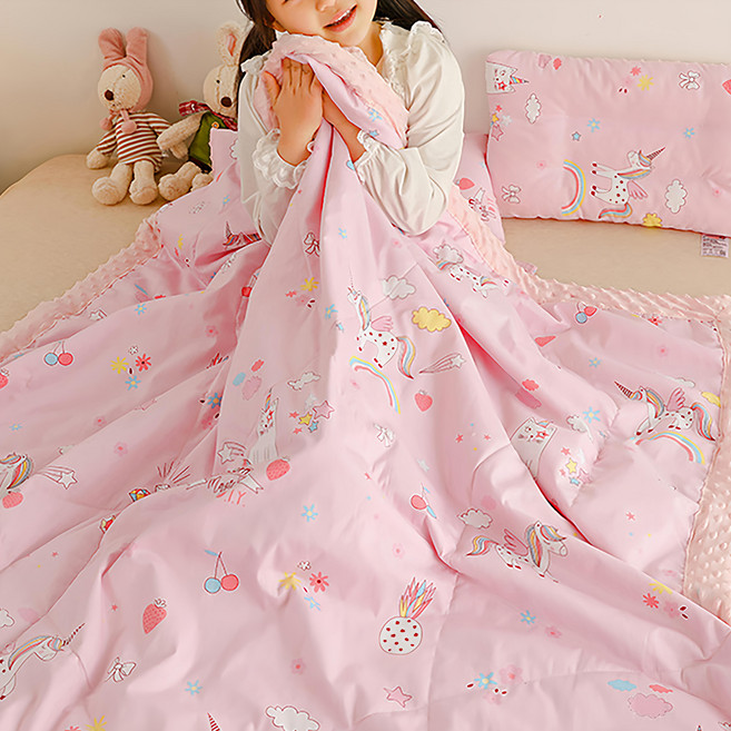 Annette 純棉冰荳荳兒童涼被 極凍冰冰被, 獨角馬