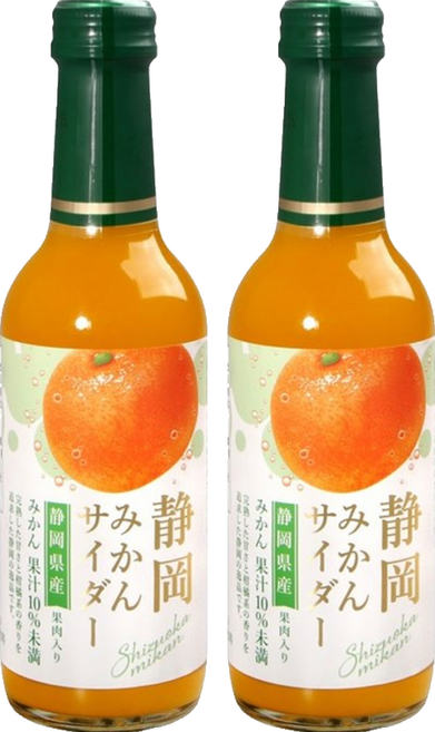 木村飲料 靜岡柑橘風味汽水 靜岡縣產, 240ml, 2瓶