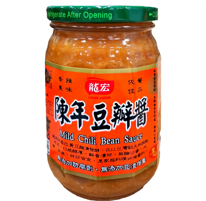 龍宏 陳年豆瓣醬, 460g, 1罐