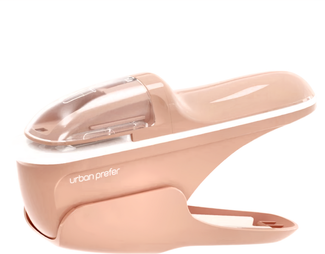 urban prefer PIN 無針釘書機 裝訂6-8張64磅紙, 亞麻棕, 1個