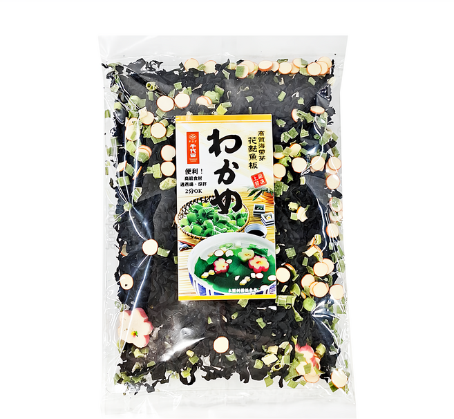 千代田 花麩魚板海帶芽, 80g, 1包