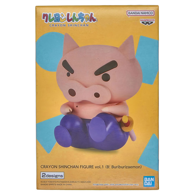 BANPRESTO 蠟筆小新 屁股走路 vol.1 (B 肥嘟嘟左衛門) BP89023, 1盒