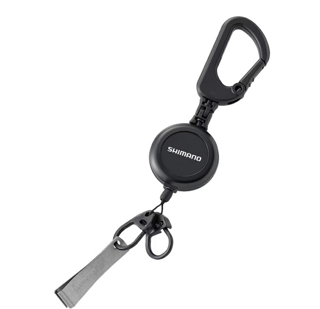 SHIMANO 扣環式伸縮附剪鉗 UH-213W 857842, 黑色, 1個