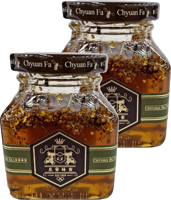 Chyuan Fa 泉發蜂蜜 桂花蜂蜜醬 250g 台灣產, 2罐