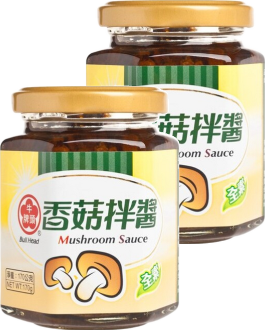 牛頭牌 香菇拌醬, 170g, 2罐