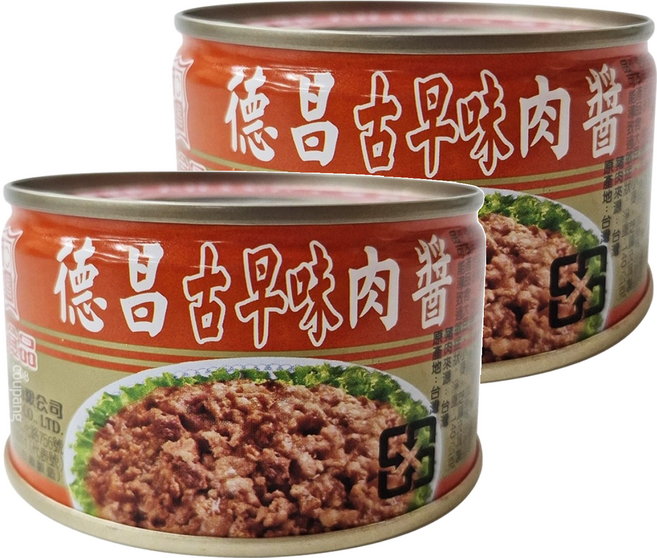 德昌 古早味肉醬, 140g, 2罐