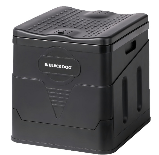 BLACK DOG 黑狗 行動馬桶 附固化劑 + 垃圾袋, 1組