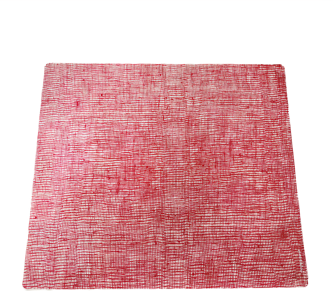 modern-twist 經典餐墊, 紅色, 40.6 x 35.5cm, 1個