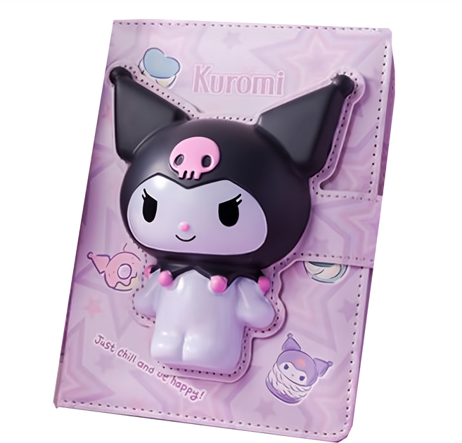 ii GEN 一正 庫洛米磁扣本, 庫洛米 紫色, 1本