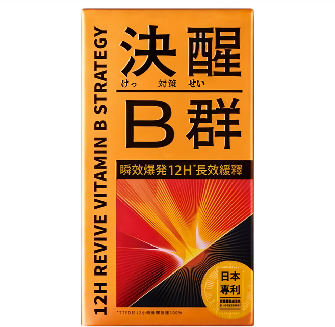 TAIZAKU 火星生技 決醒對策B群, 60顆, 1盒