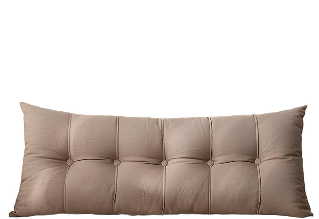 好物良品 雙人 日式簡約床頭腰背靠, 卡其色