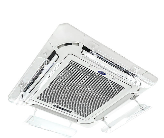 DAEHAN 天花板式冷氣透明黏貼式擋風板, 4個, WV-CL