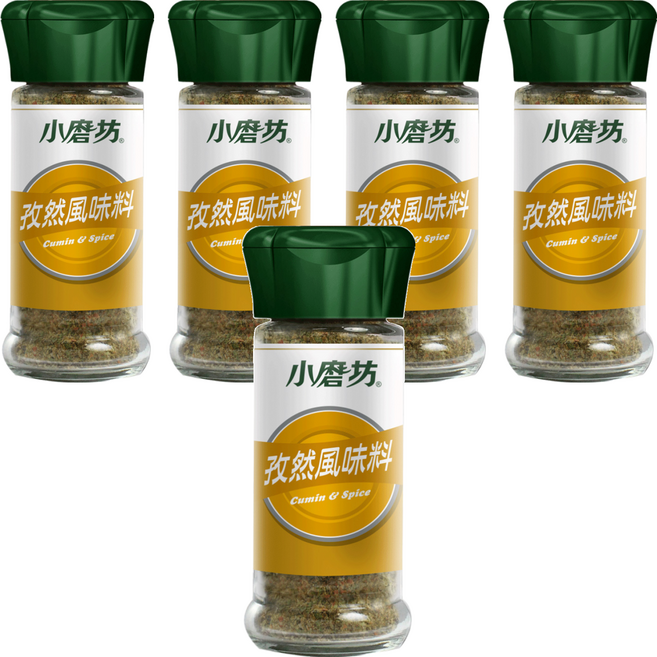 小磨坊 孜然風味料, 35g, 5瓶