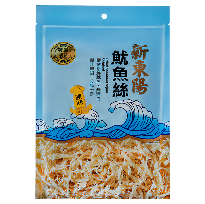新東陽 魷魚絲 原味, 85g, 1包