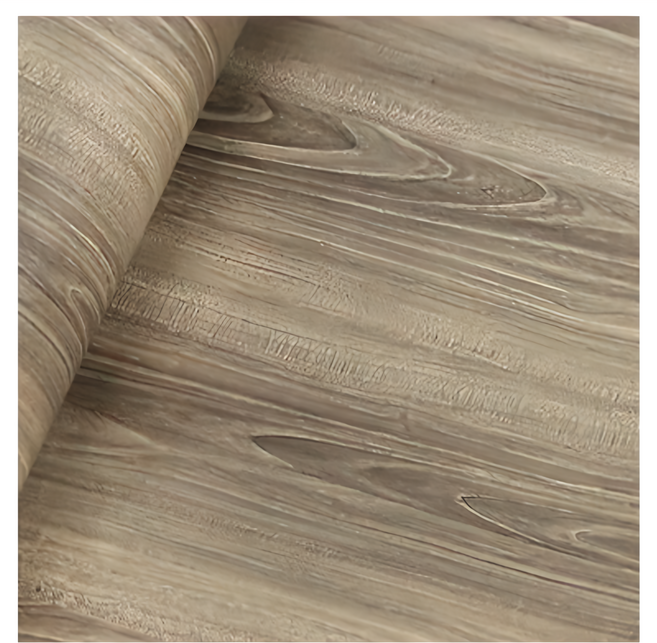 WA. WALL ART 仿真木紋自黏防水壁紙, 核桃木