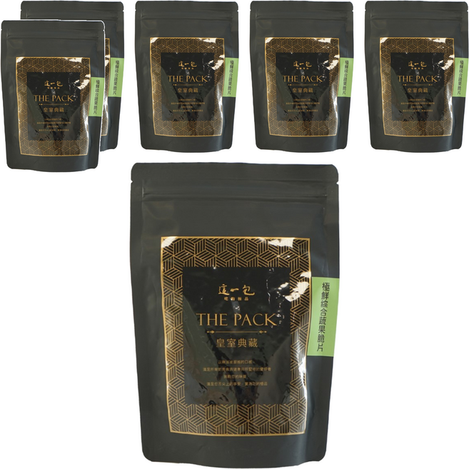 這一包 極鮮綜合蔬果脆片, 100g, 6包