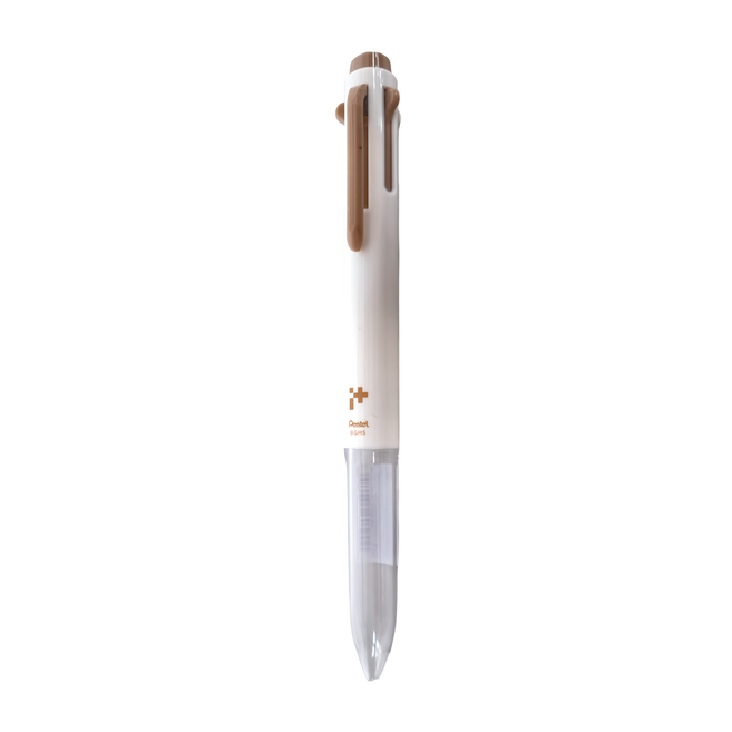 Pentel 飛龍文具 i plus 5色筆管 BGH5-DE, 摩卡色, 1支