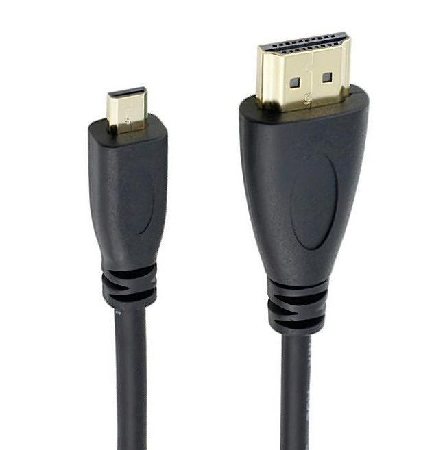 UniSync Micro HDMI轉HDMI高畫質4K影音鍍金頭傳輸線 3m, 1條