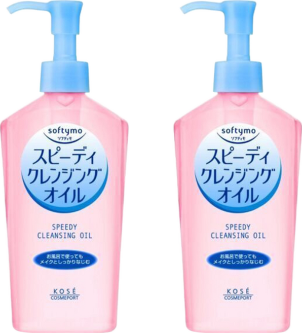 KOSE 高絲 softymo 絲芙蒂 乾濕兩用瞬淨卸妝油, 240ml, 2瓶