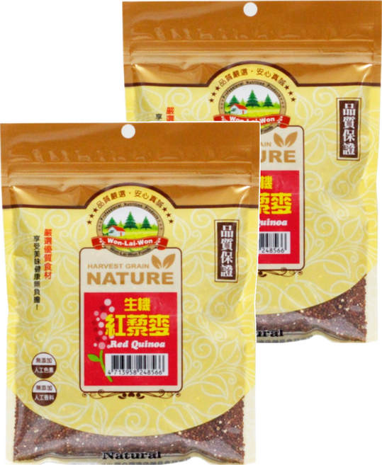 WON LAI WON 旺來旺 生機紅藜麥, 300g, 2包