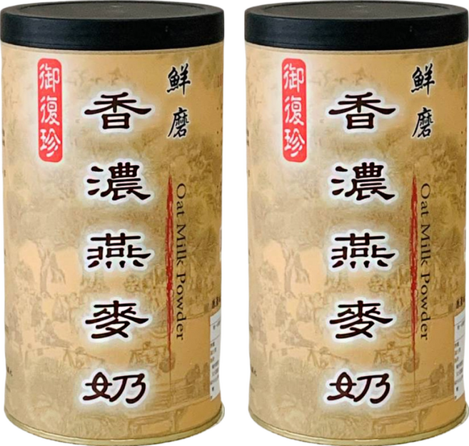 御復珍 鮮磨香濃燕麥奶 純素, 300g, 2罐