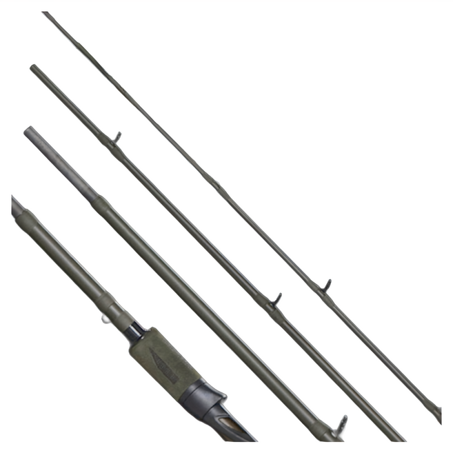 okuma 寶熊釣具 路亞竿 特戰Soldier 槍柄 4節, 黑色 + 墨綠色