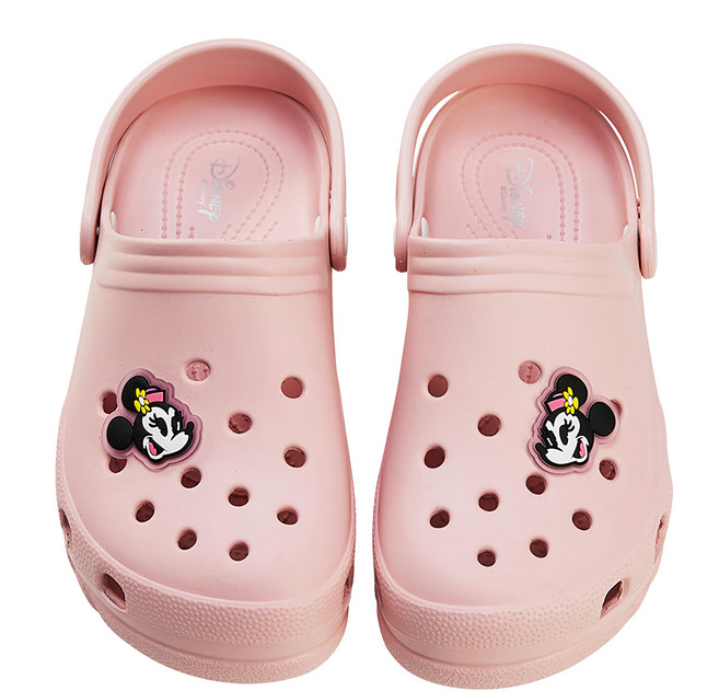 BORUI 柏睿鞋業 兒童款 Disney 迪士尼米妮徽章造型休閒便鞋 122106C 22