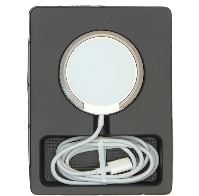 HONG JIN 宏晉 磁吸式無線充電器 HJ-W02 1m, 白色, 1個