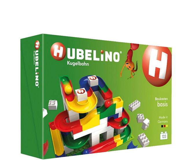 HUBELiNO 德國製造 原裝進口 軌道積木組合 Set 123pcs, 1盒
