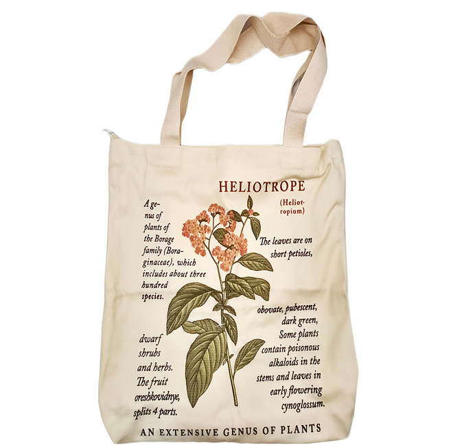 E.City 大容量花朵帆布單肩購物袋 200g