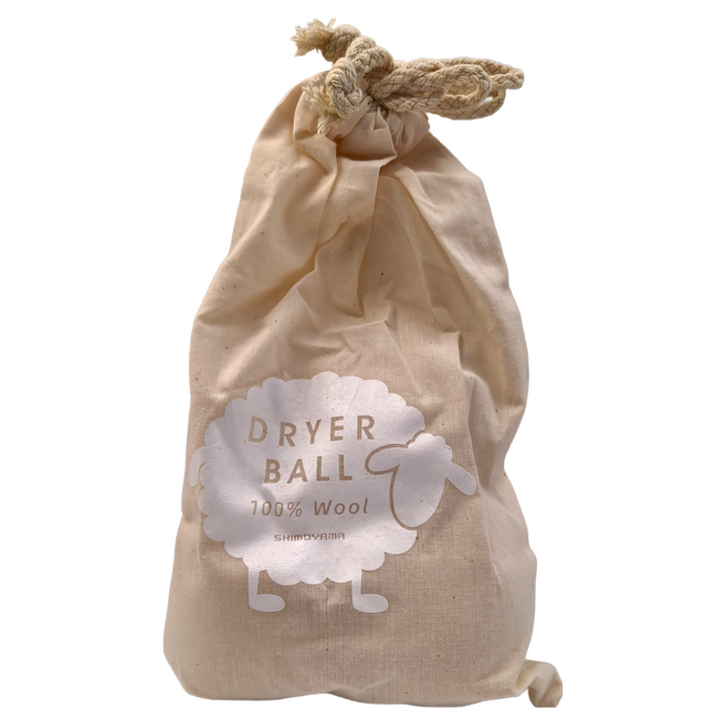 SHIMOYAMA 烘乾機羊毛球 3個入, 米白色, 1組